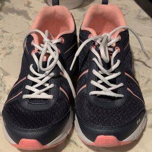 Ryka Navy and Pink Women's Sneakers